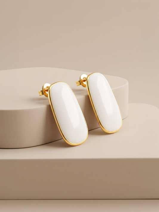 IXIA by GIVA Peacemaker Gold Plated Earrings