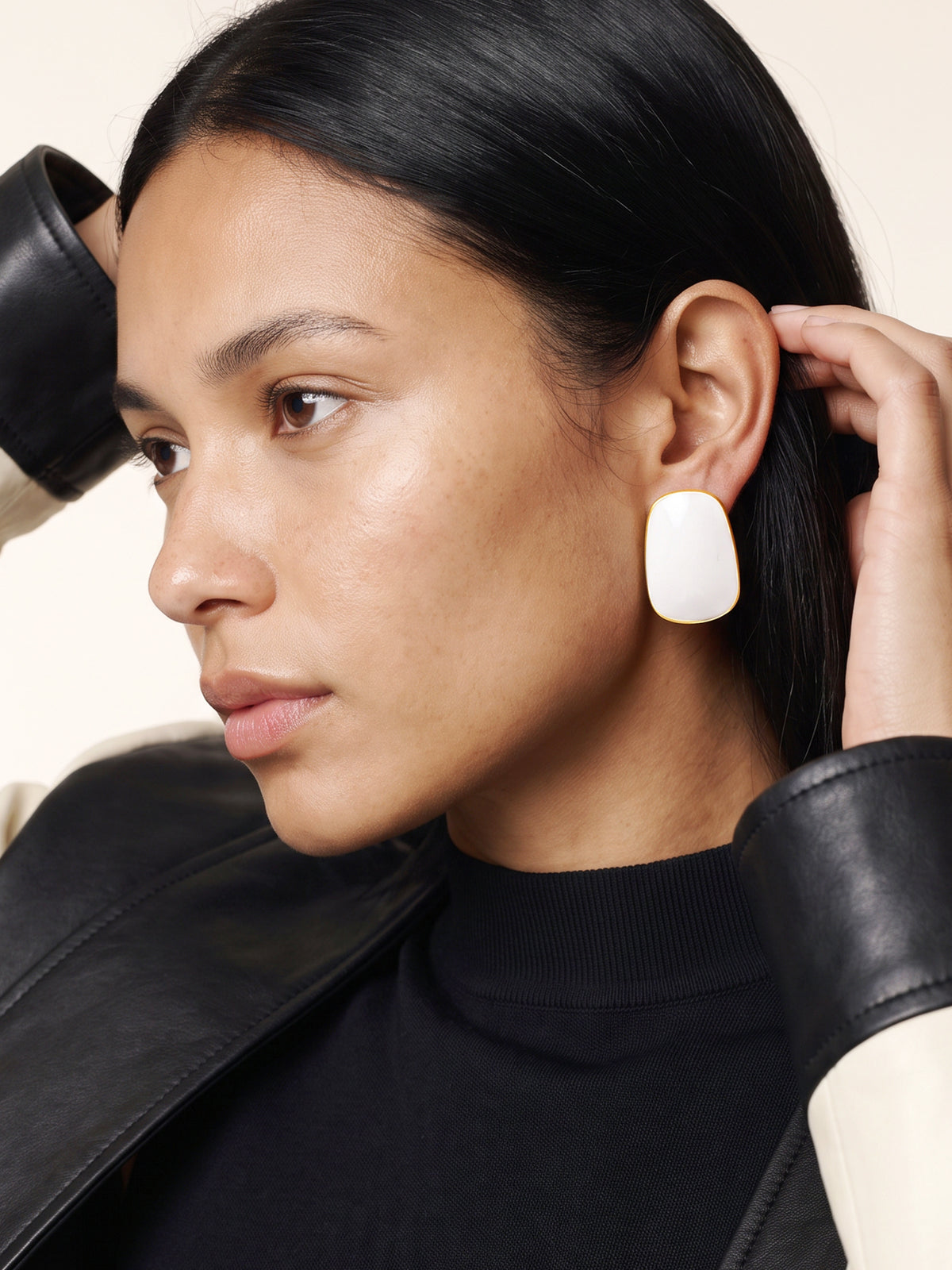 IXIA by GIVA Peacemaker Gold Plated Earrings