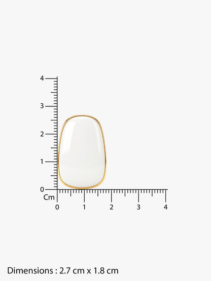 IXIA by GIVA Peacemaker Gold Plated Earrings