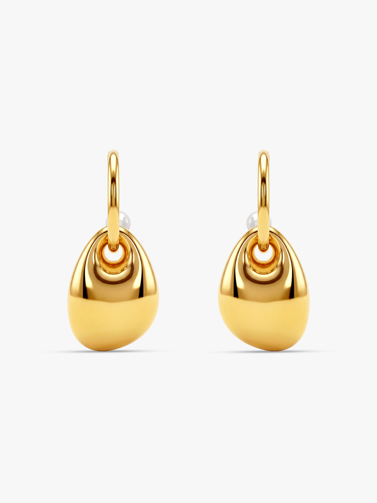IXIA by GIVA Metropolitan Gold Plated Earrings