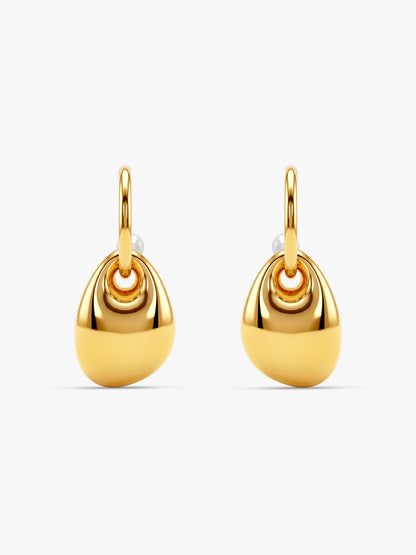 IXIA by GIVA Metropolitan Gold Plated Earrings