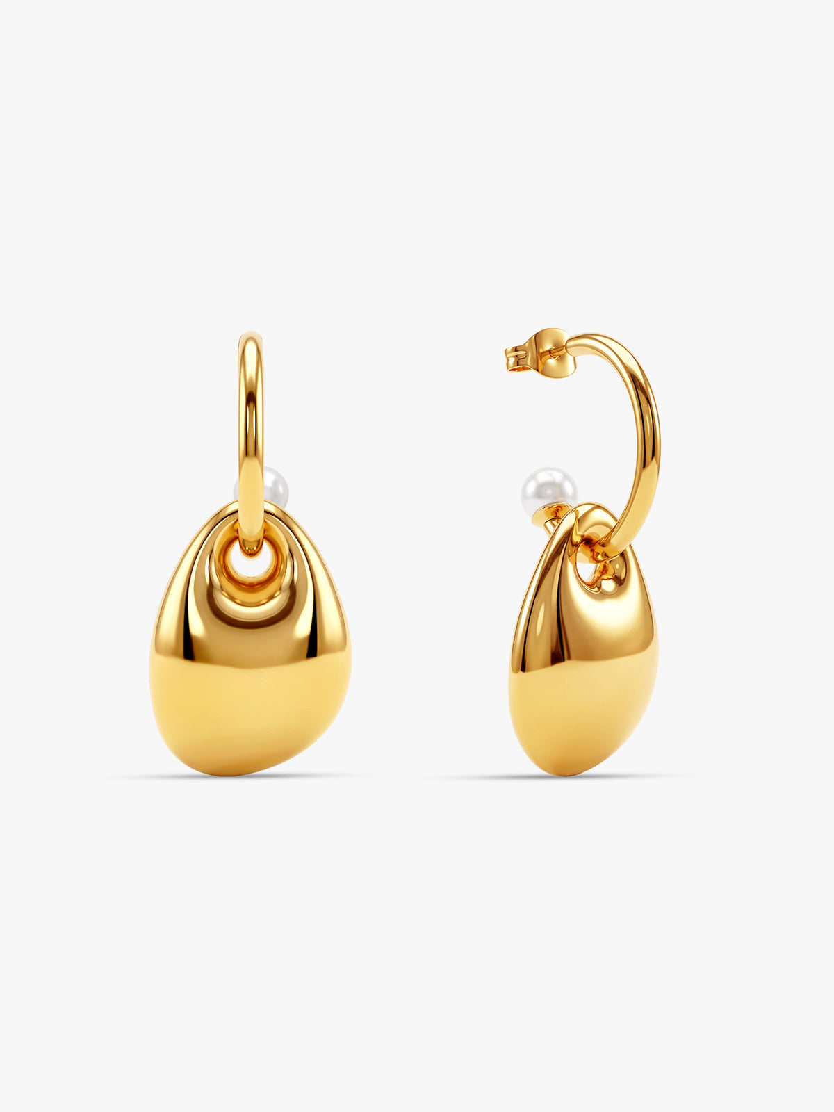 IXIA by GIVA Metropolitan Gold Plated Earrings