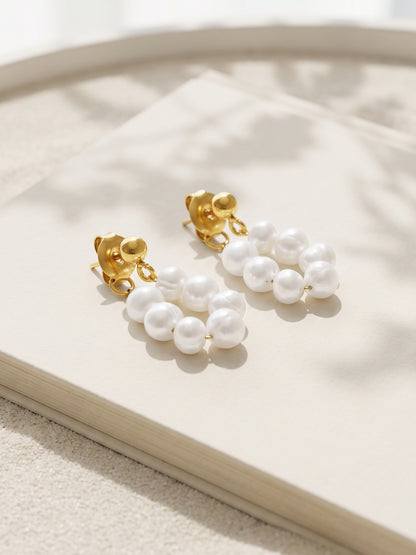 IXIA by GIVA Venus in Rising Gold Plated Earrings