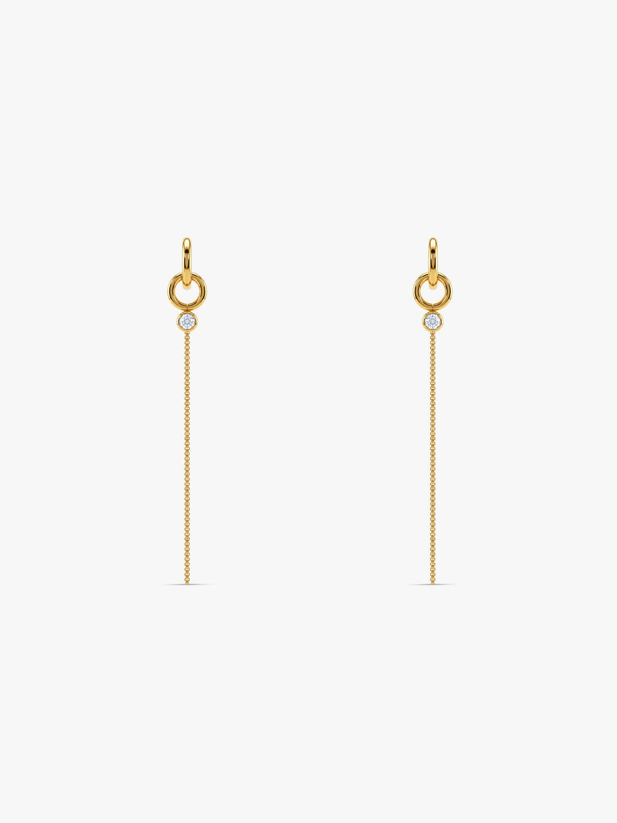 IXIA by GIVA Velvet Flow Gold Plated Danglers