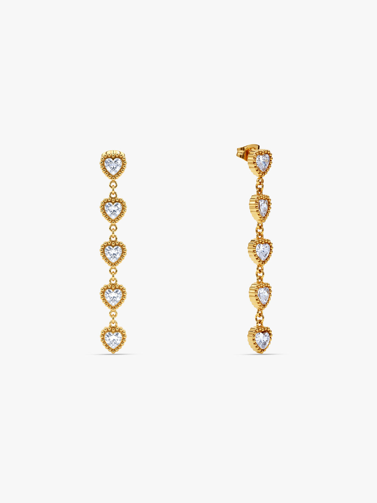 IXIA by GIVA Mood Booster Gold Plated Danglers