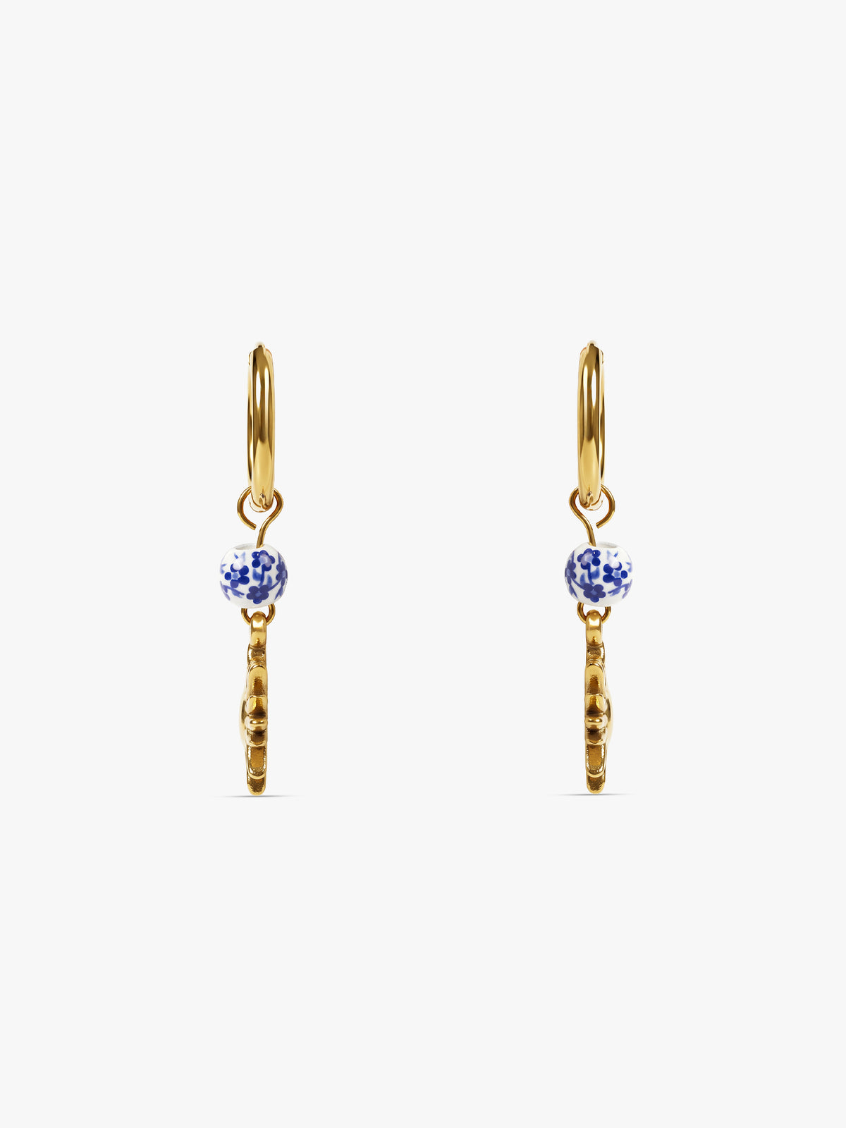 IXIA by GIVA Sunlit Aura Gold Plated Danglers