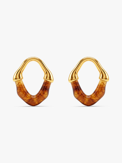 IXIA by GIVA Rich Girl Gold Plated Earrings