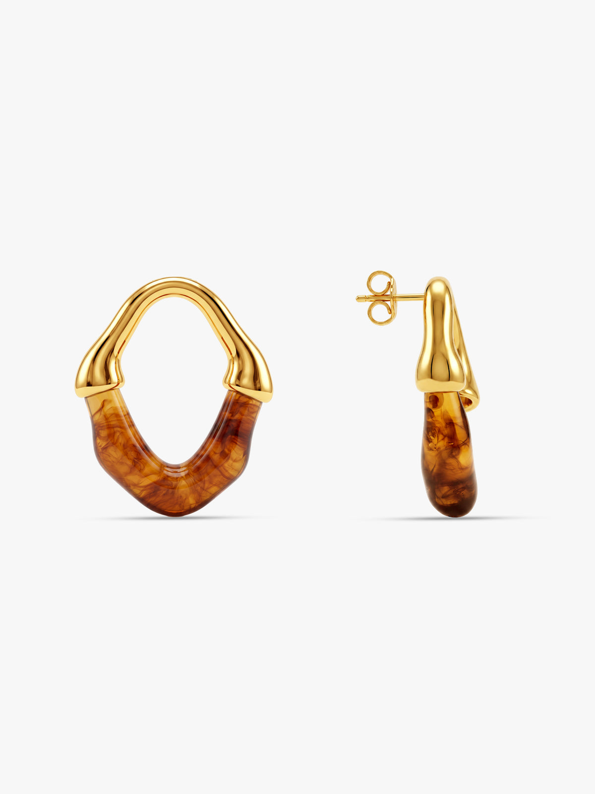 IXIA by GIVA Rich Girl Gold Plated Earrings