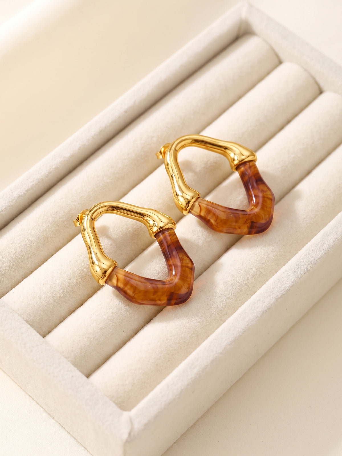 IXIA by GIVA Rich Girl Gold Plated Earrings