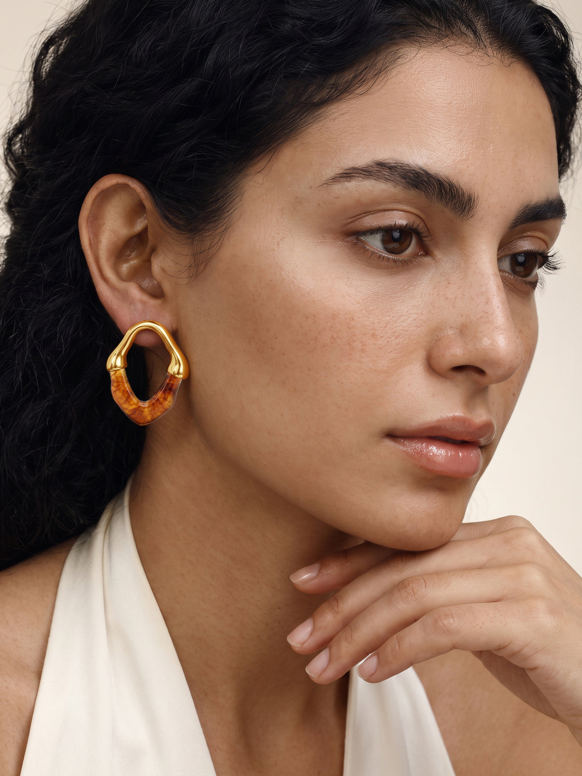 IXIA by GIVA Rich Girl Gold Plated Earrings