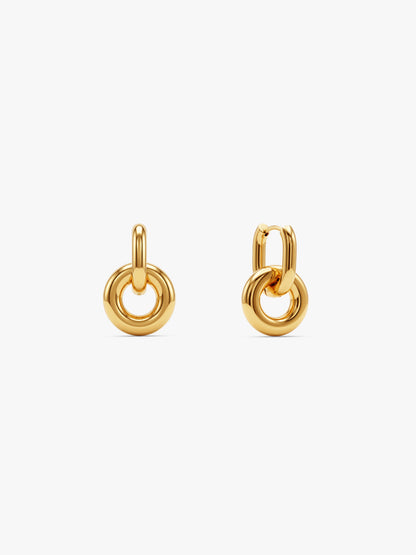 IXIA by GIVA For Keeps Gold Plated Earrings
