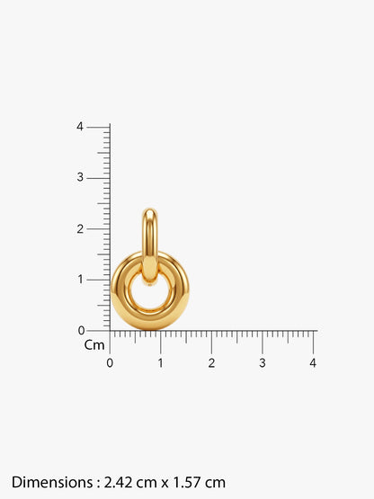 IXIA by GIVA For Keeps Gold Plated Earrings