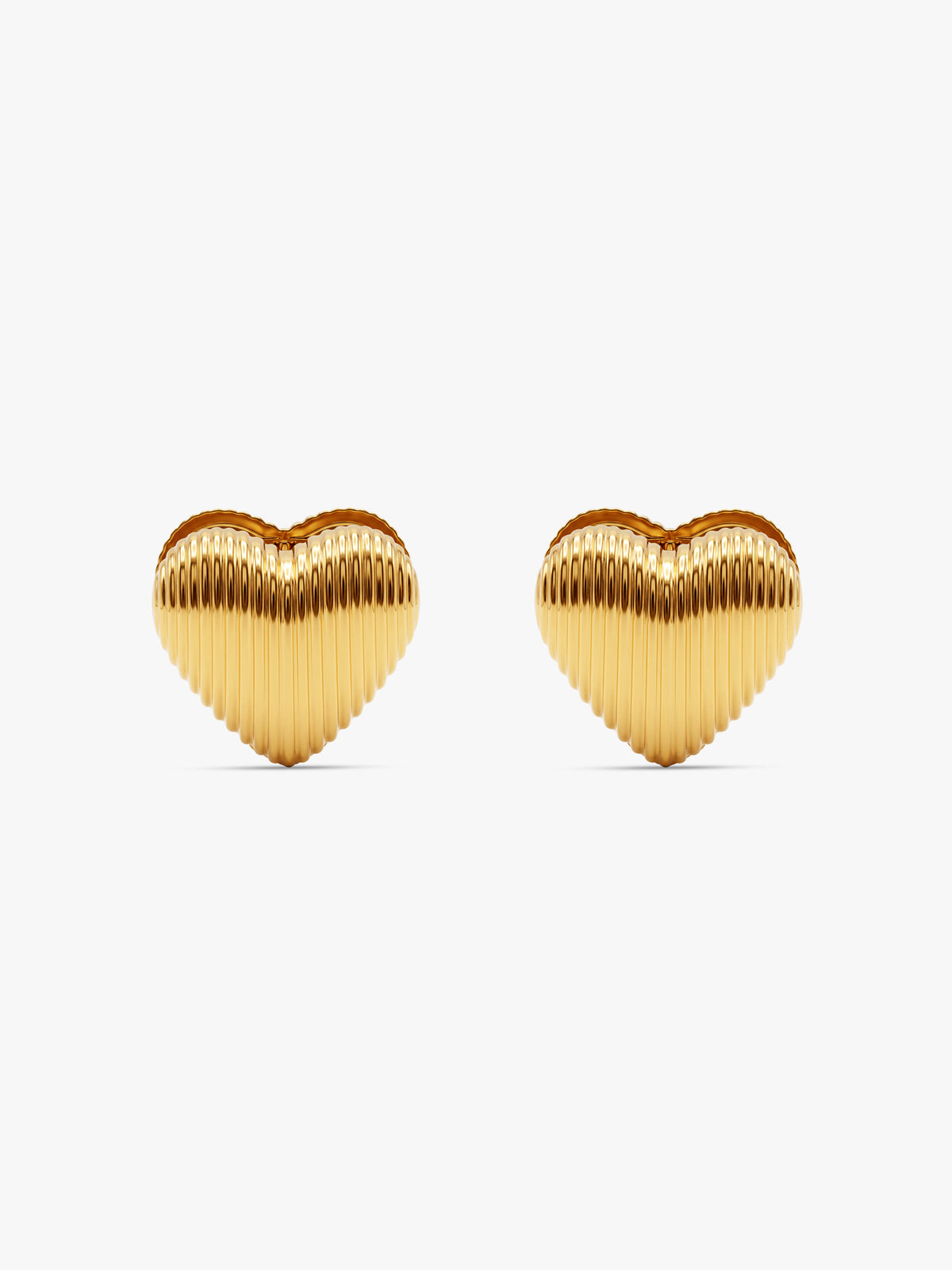IXIA by GIVA Astro Love Gold Plated Earrings