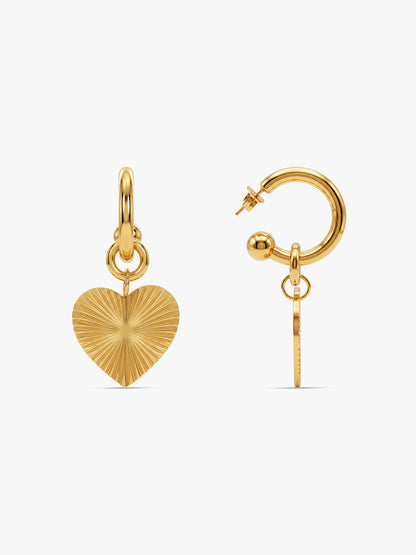 IXIA by GIVA Love Potion Gold Plated Earrings
