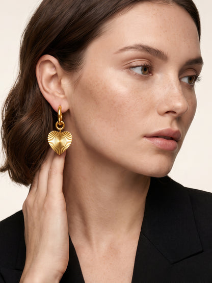 IXIA by GIVA Love Potion Gold Plated Earrings