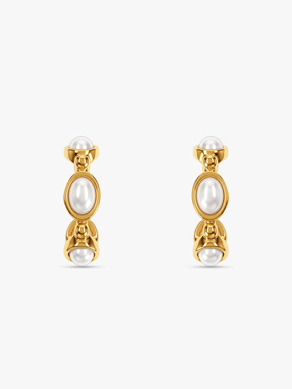 IXIA by GIVA Office Crush Gold Plated Earrings
