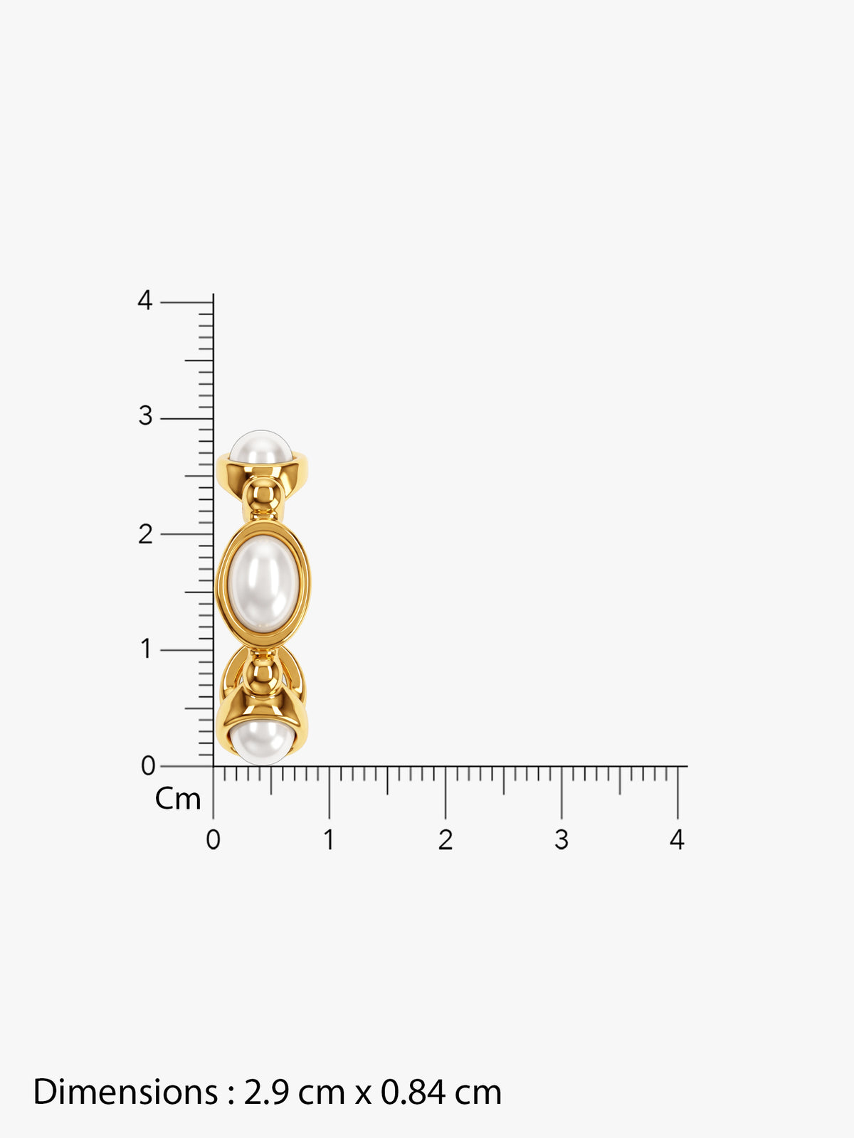 IXIA by GIVA Office Crush Gold Plated Earrings