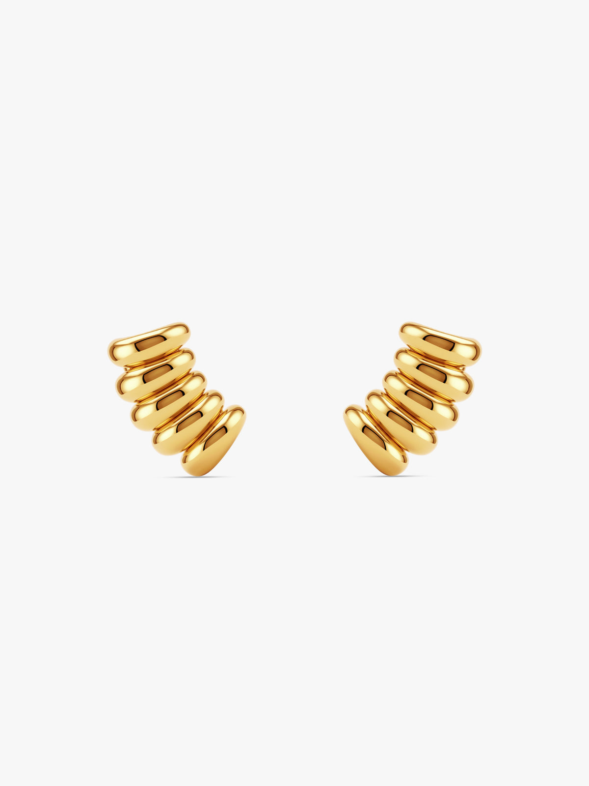 IXIA by GIVA Vanity Fair Gold Plated Earrings