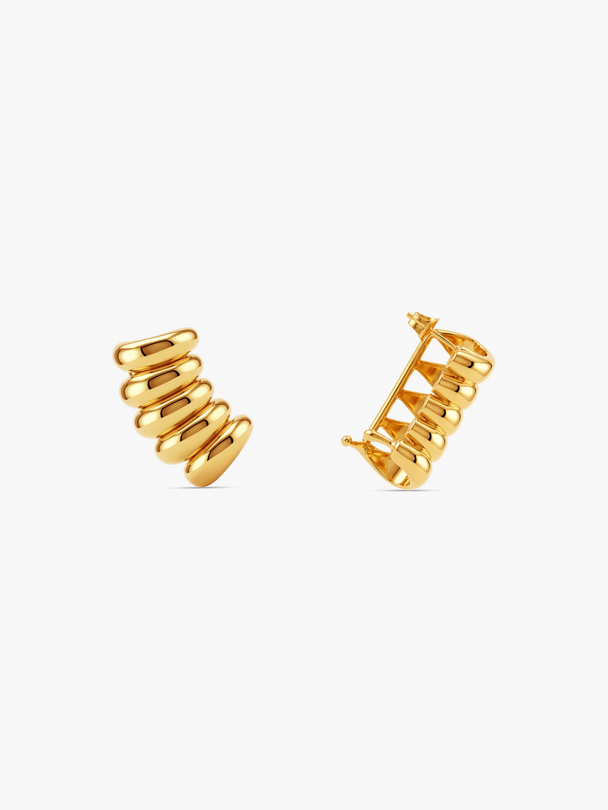 IXIA by GIVA Vanity Fair Gold Plated Earrings