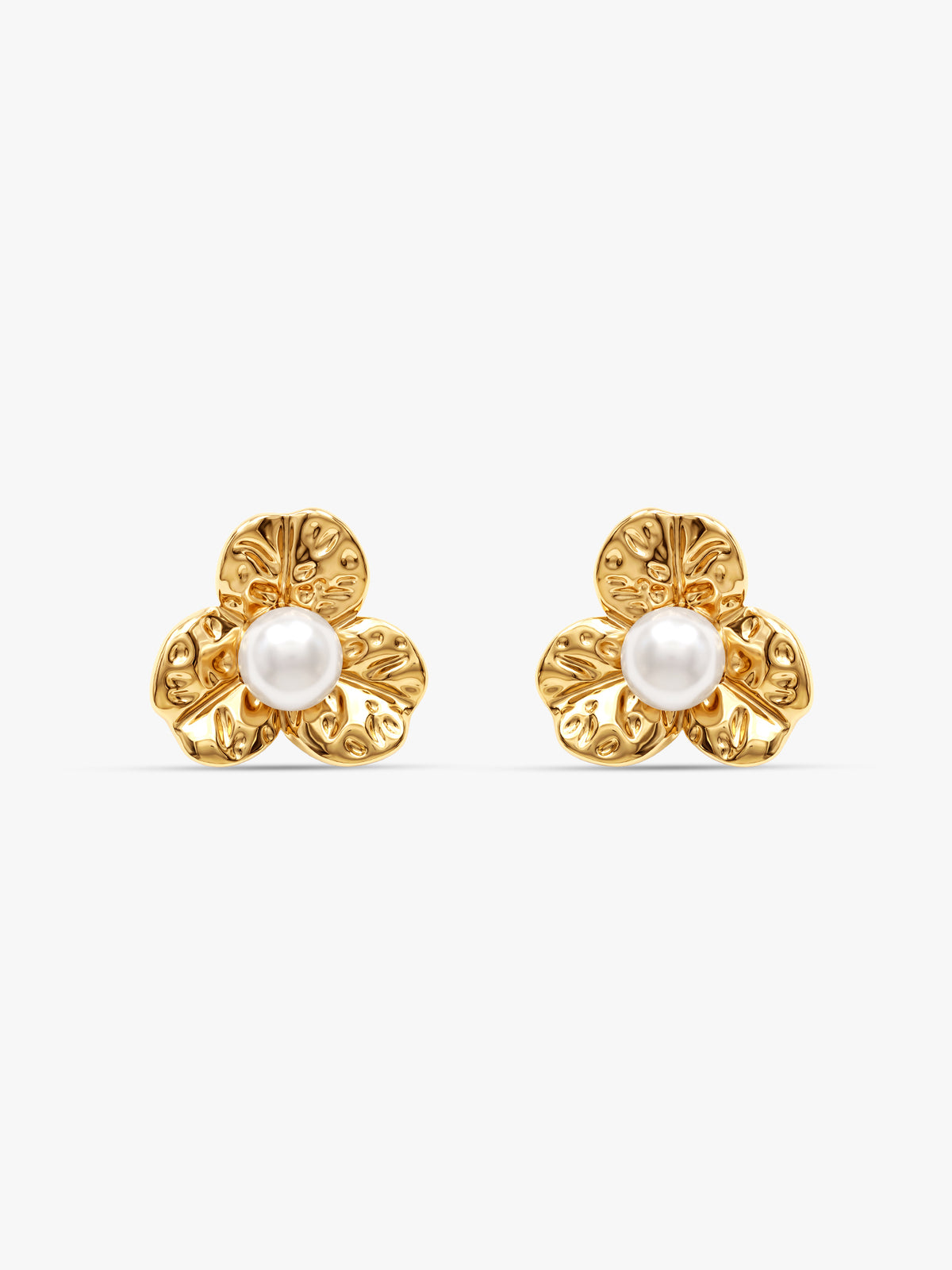 IXIA by GIVA Pearlbody Gold Plated Earrings