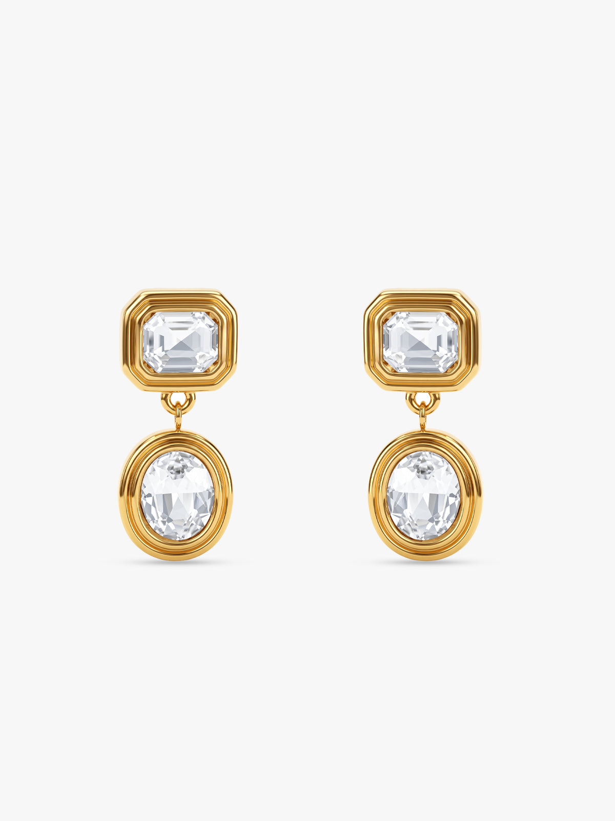IXIA by GIVA Muse Mode Gold Plated Earrings