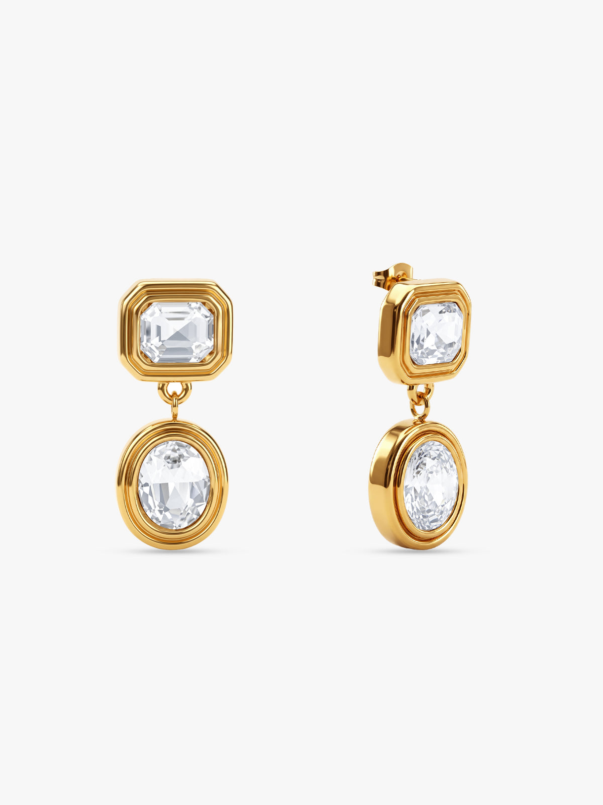 IXIA by GIVA Muse Mode Gold Plated Earrings