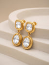 IXIA by GIVA Muse Mode Gold Plated Earrings