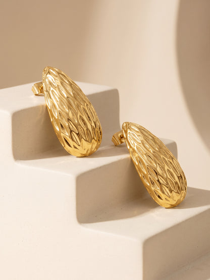 IXIA by GIVA Daydream Gold Plated Earrings