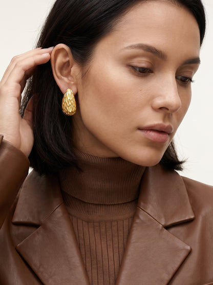 IXIA by GIVA Daydream Gold Plated Earrings