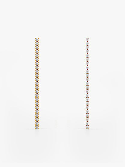 Glow Getter Gold Plated Dangler Earrings
