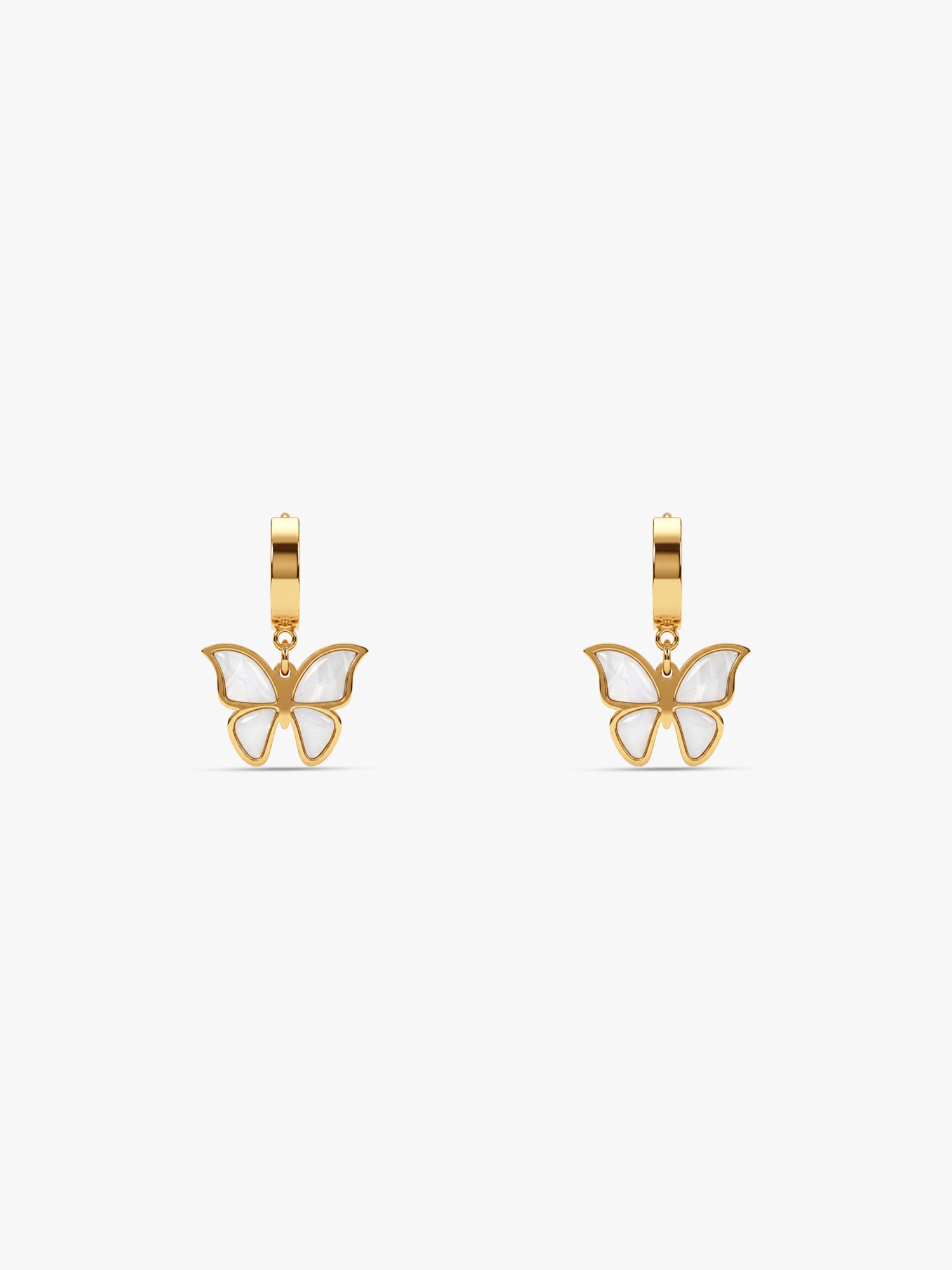 IXIA by GIVA Flutter Muse Gold Plated Earring