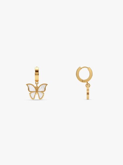 IXIA by GIVA Flutter Muse Gold Plated Earring