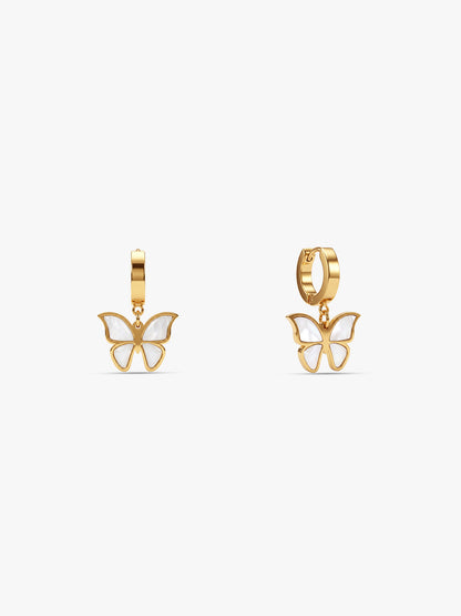 IXIA by GIVA Flutter Muse Gold Plated Earring