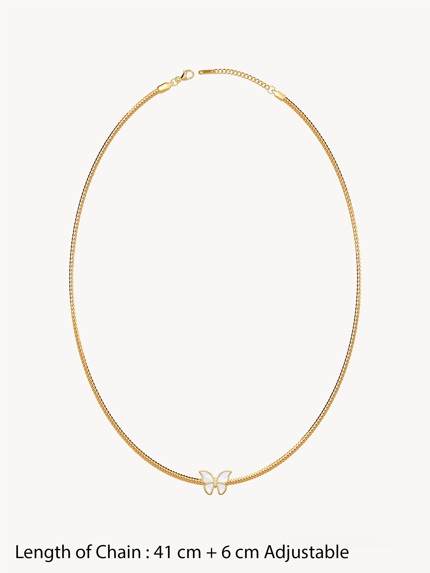 IXIA by GIVA Flutteria Gold Plated Set