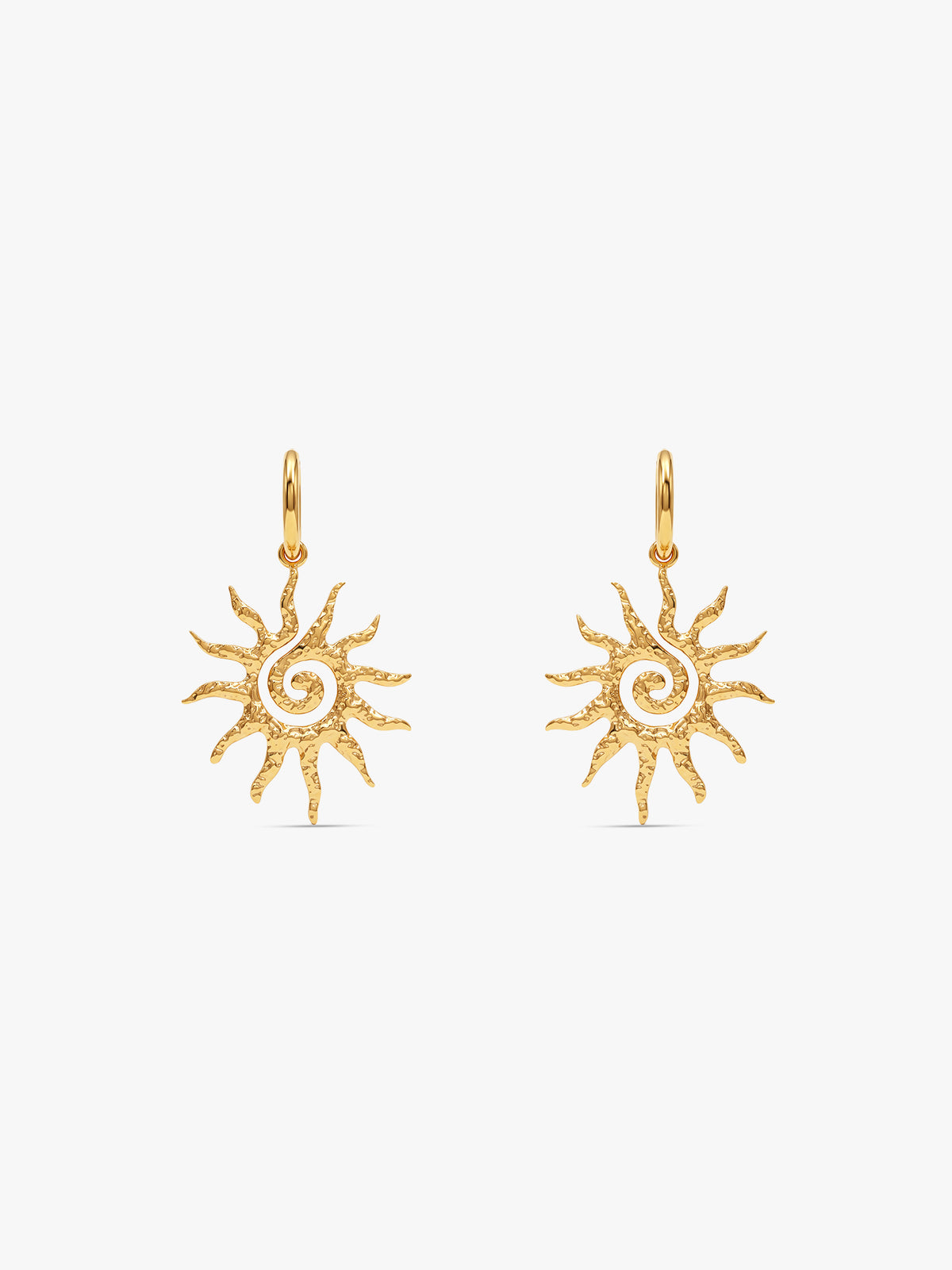 IXIA by GIVA Solar Slayer Gold Plated Earrings