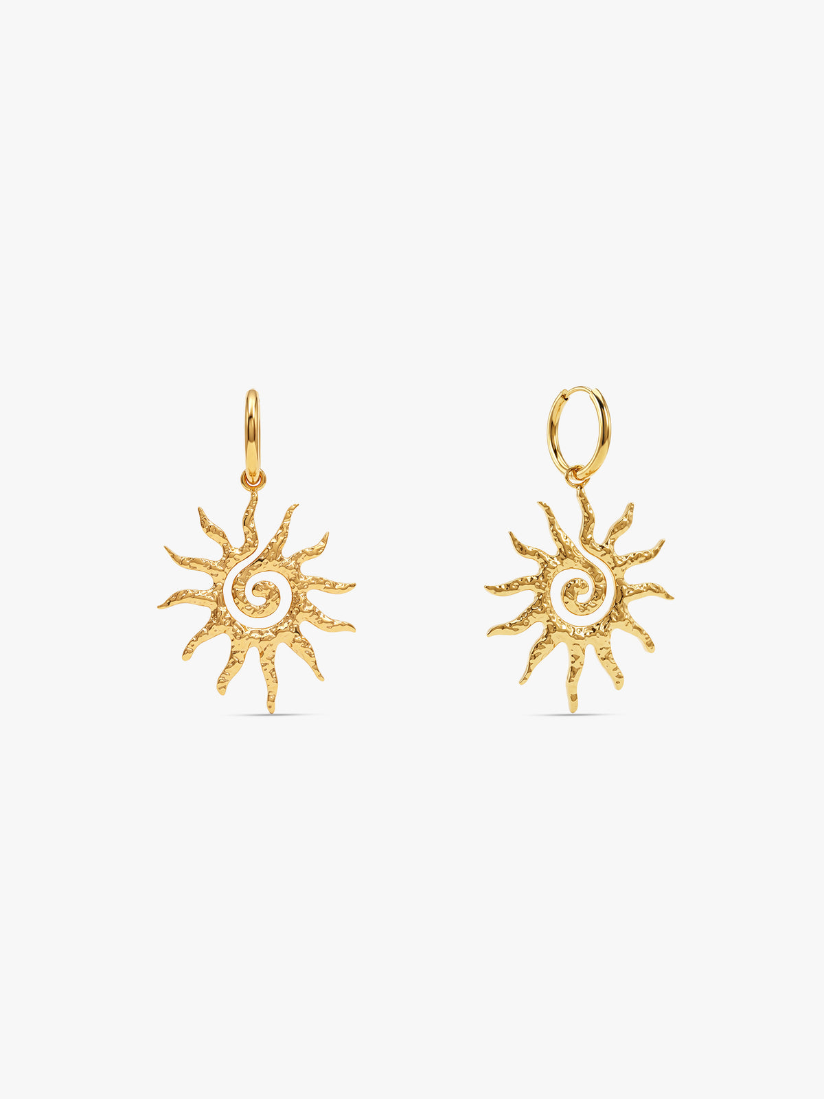 IXIA by GIVA Solar Slayer Gold Plated Earrings