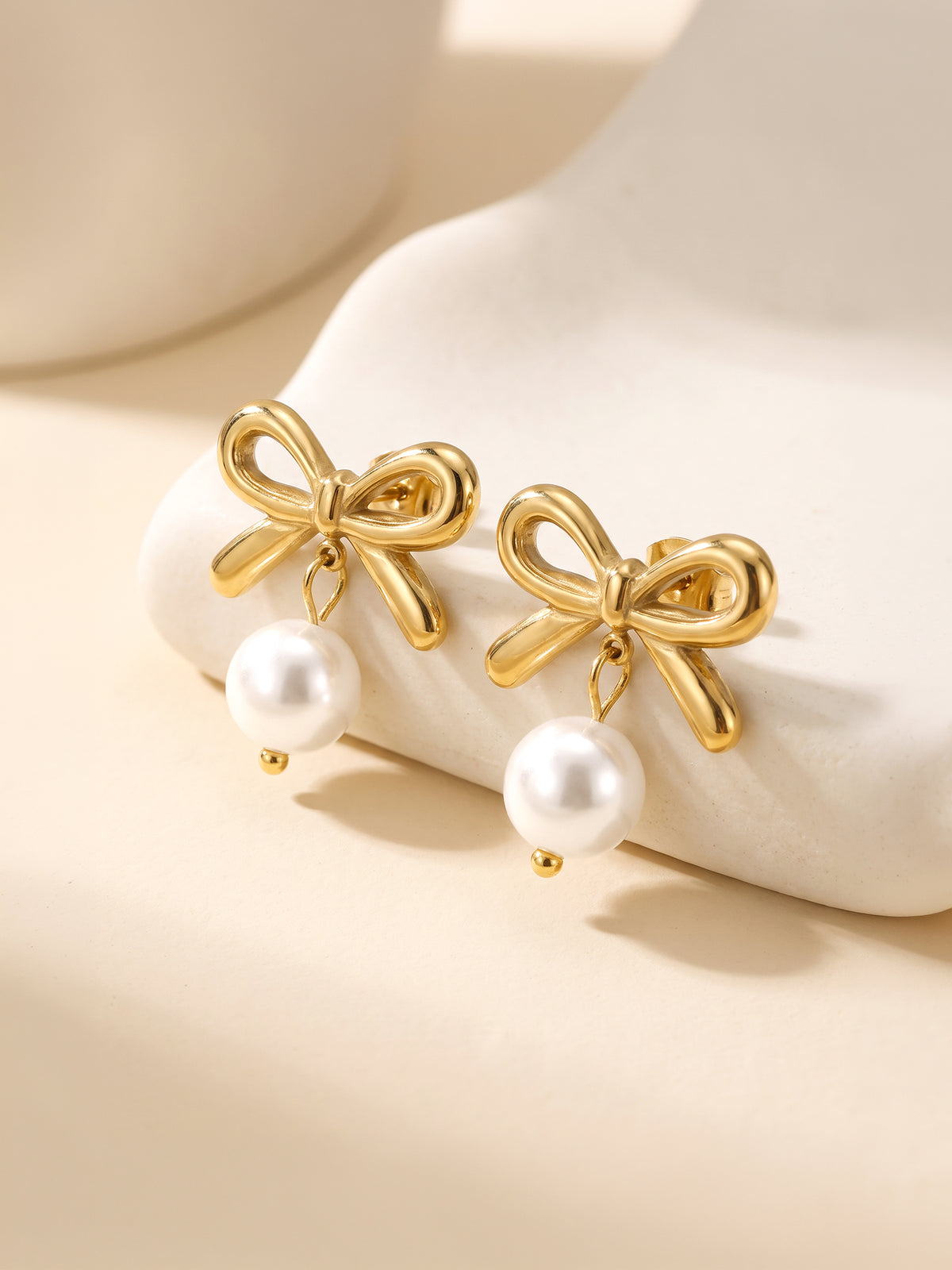 IXIA by GIVA Soft Life Gold Plated Earrings