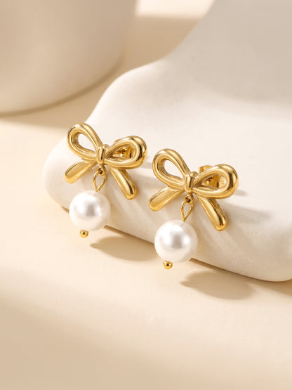 IXIA by GIVA Soft Life Gold Plated Earrings