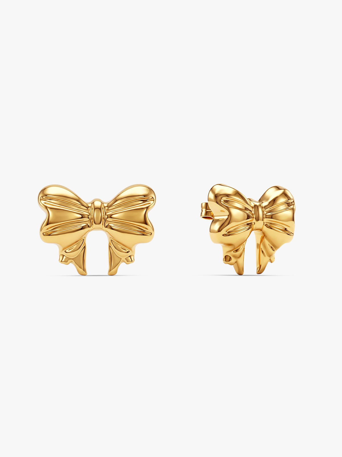 IXIA by GIVA Bow Down Gold Plated Studs