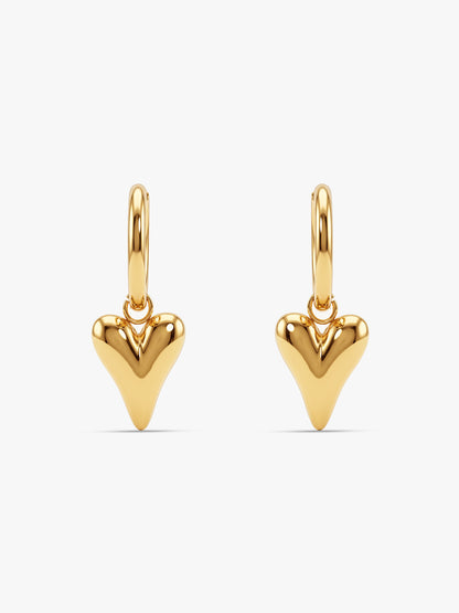 IXIA by GIVA Hug Dealer Gold Plated Drop Earrings
