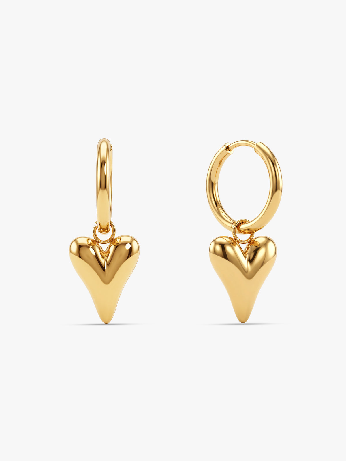 IXIA by GIVA Hug Dealer Gold Plated Drop Earrings