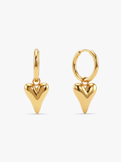 IXIA by GIVA Hug Dealer Gold Plated Drop Earrings