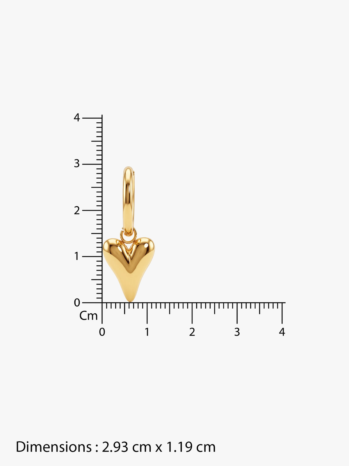 IXIA by GIVA Hug Dealer Gold Plated Drop Earrings