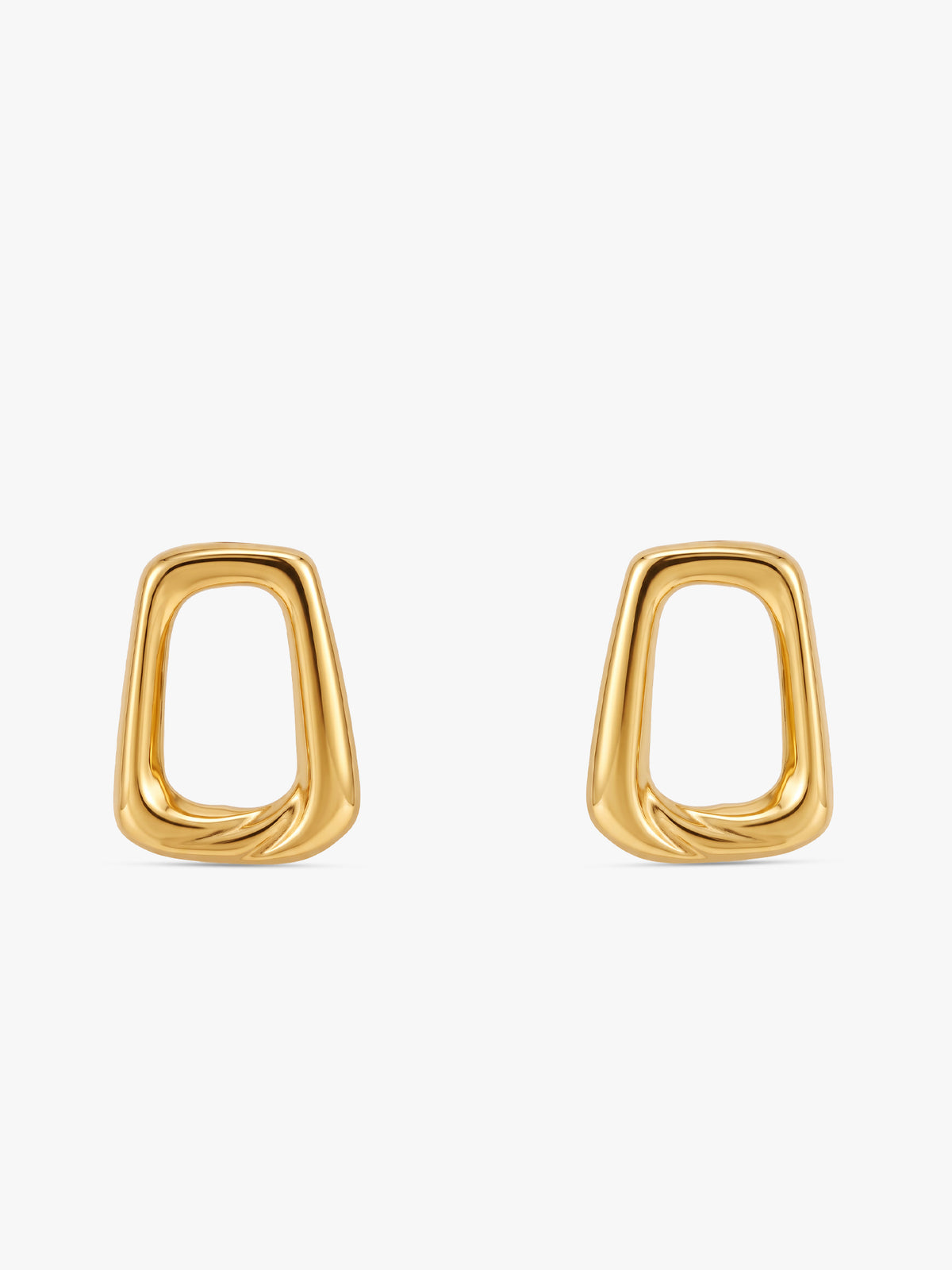 IXIA by GIVA Trapeze Artist Gold Plated Earrings