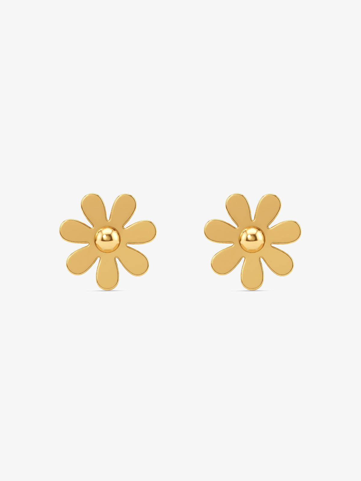 IXIA by GIVA Precious Floret Gold Plated Studs