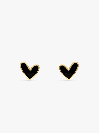 IXIA by GIVA One Love Gold Plated Studs