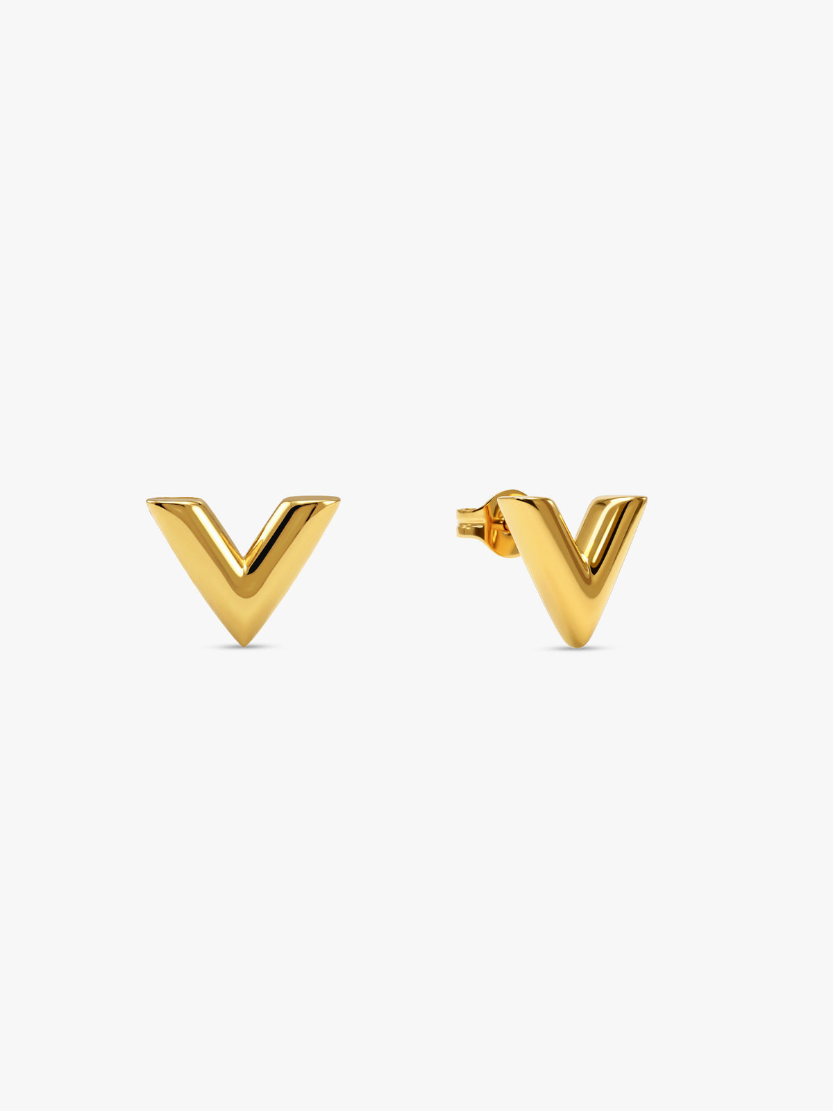 IXIA by GIVA Victory Lap Gold Plated Studs
