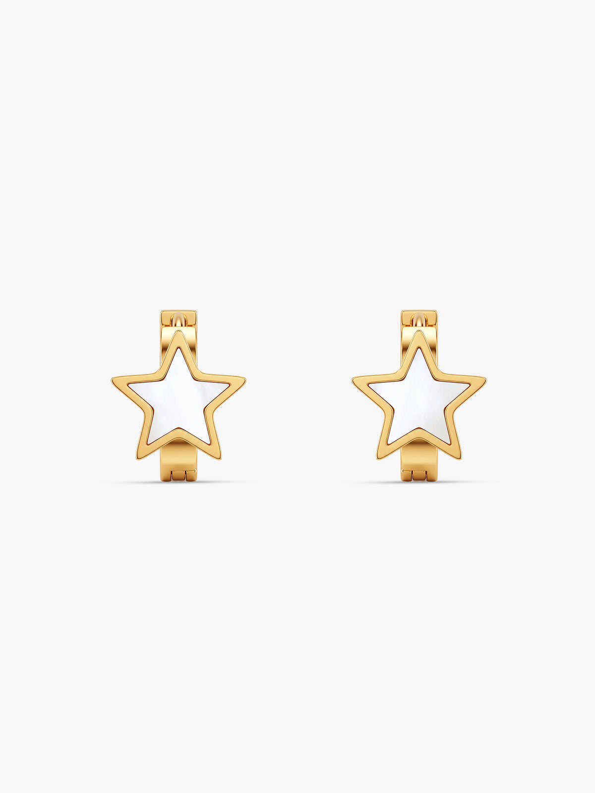 IXIA by GIVA Starring You Gold Plated Huggies