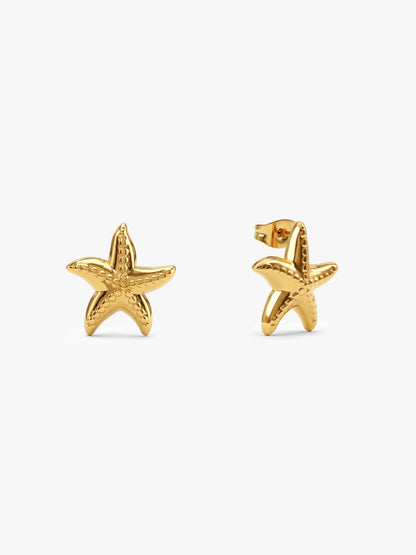 IXIA by GIVA Sea Ya Gold Plated Studs
