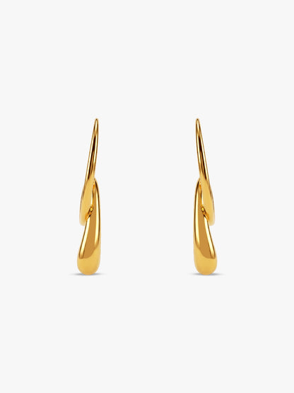OnnMe by GIVA Gloss Babe Gold Plated Earrings